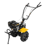 Мотоблок DPT-270X, 7 л.с., диск.сцеп, шир 90 см, глуб 35 см,фрез 3х4,ВОМ,скор 2В/1Н,кол 8" Denzel