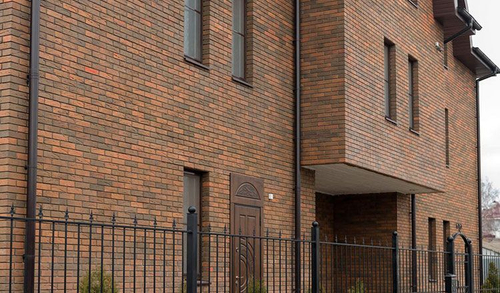 Кирпич керамический ЛСР одинарный Красный флэш рустик