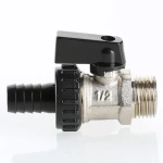 Кран шаровый со штуцером ½"н x ¾"н / 14ш Valtec VT.430.N.04