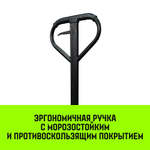Тележка гидравлическая ручная HITCH REGULAR 2000KG 1150*550мм (полиуретановые ролики)