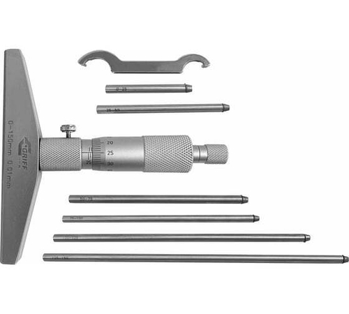 Микрометрический глубиномер ГМ 150 ГОСТ 7470-92 /пр-во Guilin Measuring/ GRIFF D102011