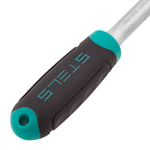 Ключ-трещотка 1/4", CrV, 72 зуба, с быстрым сбросом, матовый хром Stels