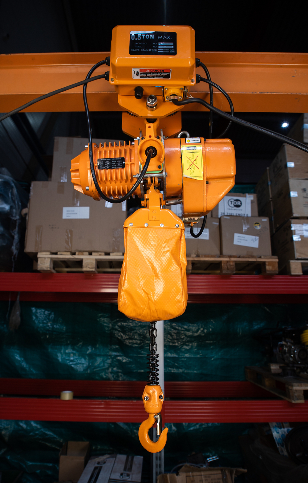 СТАЦ. Таль электрическая цепная TOR ТЭЦС (HHBD02-02) 2,0 т 24 м 380В