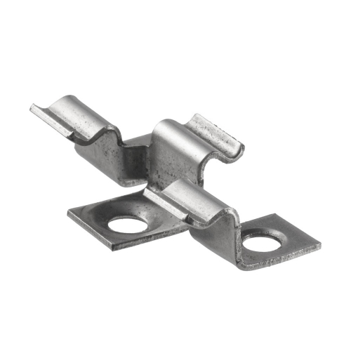 Кляймер полка 8мм для террасной доски 3D (нерж.)