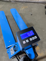 Тележка гидравлическая с весами 2000 кг 1150 мм полиуретановые колеса TOR CBY-CW2