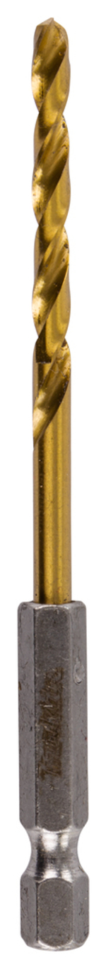 Сверло по металлу HSS-TiN 4x100 мм, 1/4 Makita D-14940