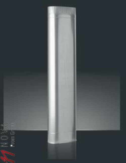 Дымоход Craft нержавеющий овальный (316/0,8) ф120*240 L=1,0м