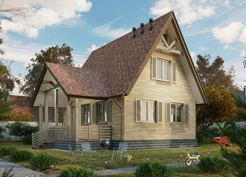 Ламинированная черепица Серия Dragon Premium, карамель