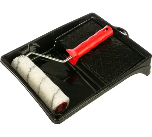 Набор, валик «Грейтекс» 180 мм, ворс 12 мм, D 36 мм, полиакрил, кювета 260 х 320 мм Matrix