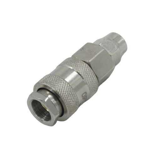 OPT-730SPA Соединение быстросъемное пневматическое с обжимным креплением под шланг 10 мм