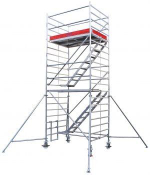 STABILO 5500-2 Передвижные подмости, с трапом. раб. высота 12,5 м