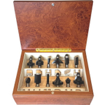 Набор фрез по дереву 8 мм, 12 шт Makita A-88440