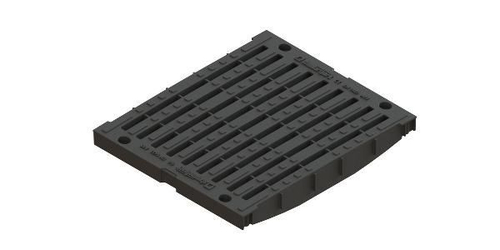 Решетка водоприемная Basic пластиковая, кл. А