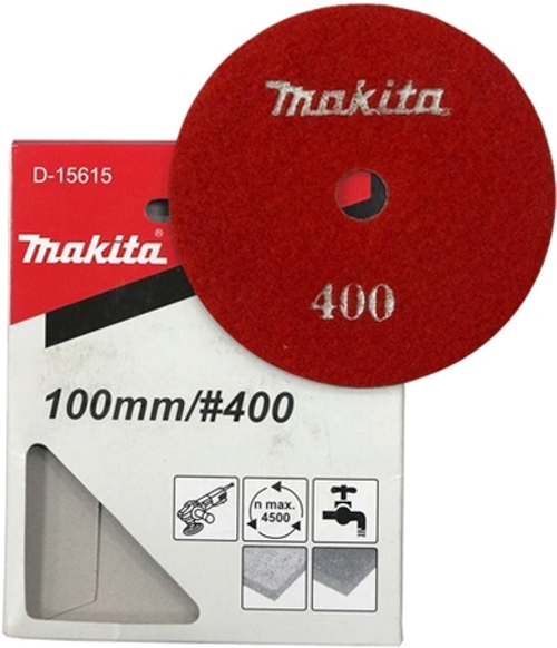Полировальный алмазный диск на липучке K400 Makita D-15615