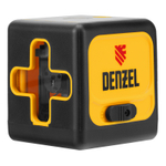 Лазерный уровень DQB-T, 30 м, зеленый луч, батарейки, штатив Denzel