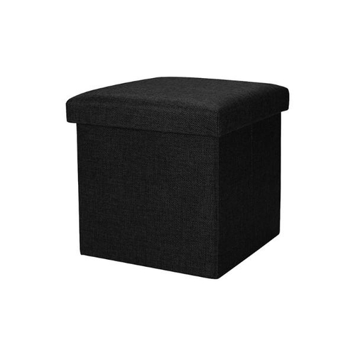 КОРОБ складной ГЕЛЕОС Пуф 31-СЗ, размер 30х30х30 см, черный