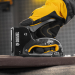 Степлер металл., скобы в комплекте, плавная регулировка удара, 2К рукоятка, тип 53, 4-14 мм Denzel