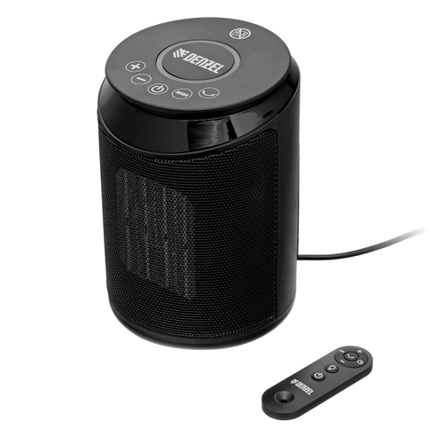 Тепловентилятор керамический DTFC-2000X, 2 кВт, wi-fi, пульт, динамик, вращение, 3 реж. Denzel