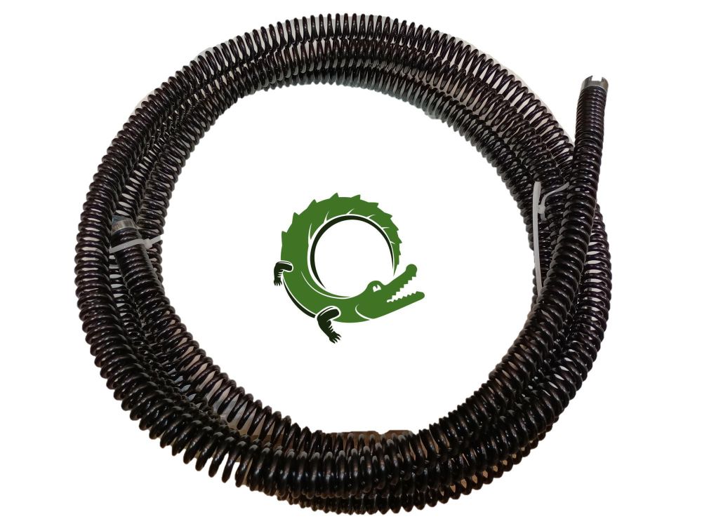 CROCODILE Спираль для прочистки засоров в канализации диаметр 16мм длина 5,0 метров. 50315-16-5