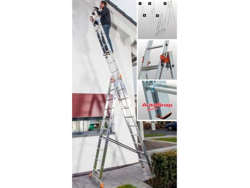 TRIBILO Универсальная лестница из трёх частей с доп. функц, 3 х 12