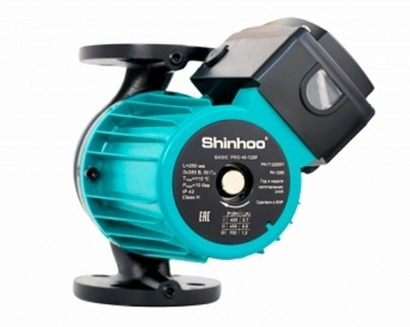 Насос, SHINHOO, циркуляционный, тип BASIC PRO 50-16F, 1х230 В