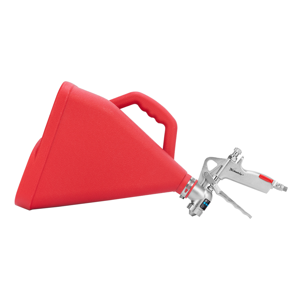 Картушный пистолет для штукатурки, V= 9,5 л, сопла 4, 6 и 8 мм Matrix