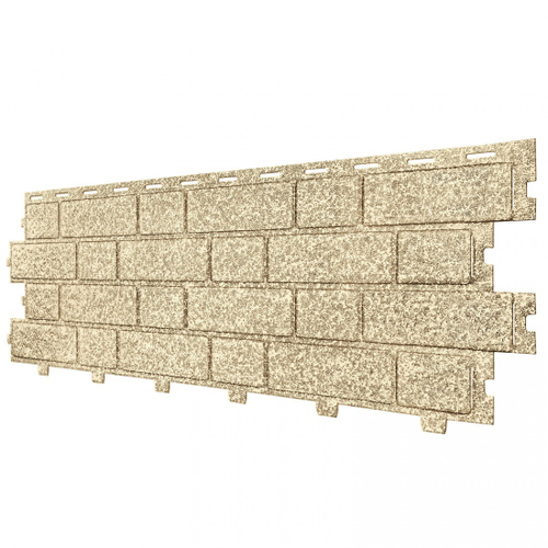 Панель фасадная ТехноНиколь Формлайт Кирпич бронзовый 1140х350 мм (0,318 м2), 16 шт/упак