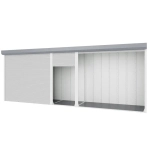Шкаф для паркинга 1700х6150х600