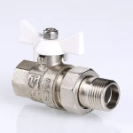 Кран шаровый с американкой ¾"в x ¾"н Valtec Base VT.227.NW.05