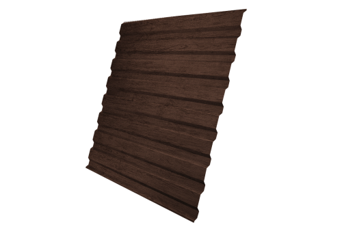 Профнастил C20A 0,45 Print-Double Premium Antique Wood