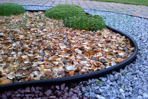 Садовый бордюр "Канта" (модернизированный Кантри) коричневый, 10м