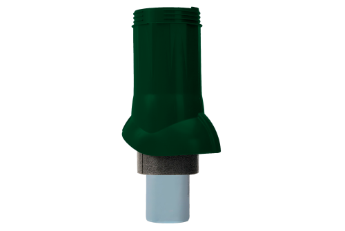 Выход вентиляционный канализации Gervent изолированный 110/160мм RAL 6005 зеленый