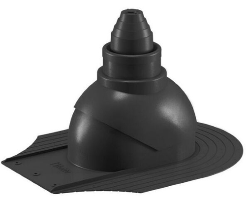 Антенный выход для мягкой кровли при монтаже 335\250\292 черный RAL 9005