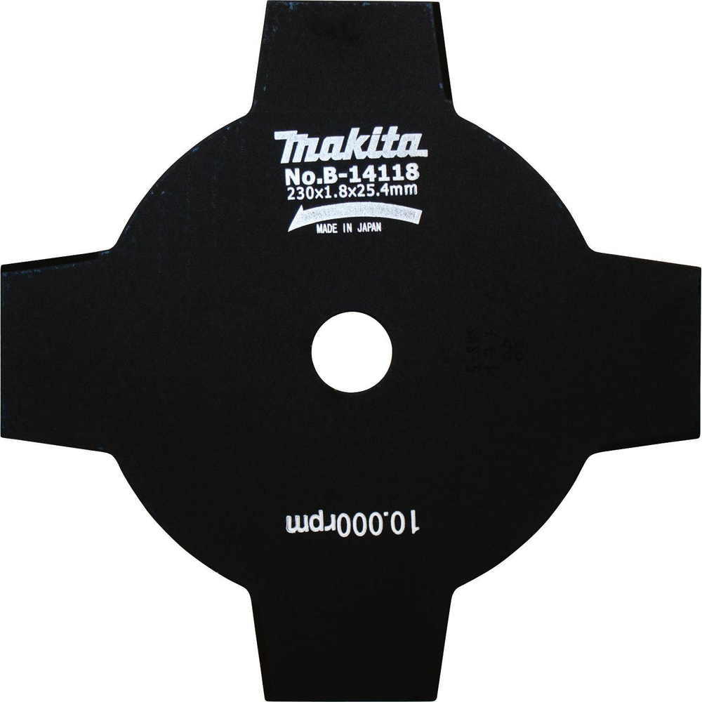 Нож для травы 230х1.8х25.4, 4T Makita B-14118