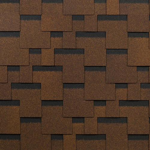 Гибкая черепица ТехноНиколь Shinglas Комфорт Болеро Терракота 3 м2/упак, упак