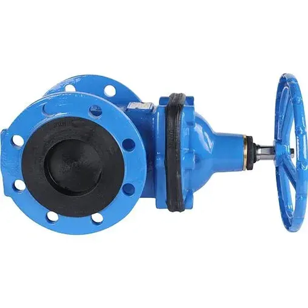 Задвижка с обрезиненным клином фланцевая Ду100 Ру16 Tecofi VOC4241C-00EP0100