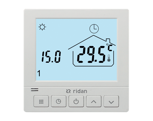 Ридан 088U0625R — Электронный комнатный термостат WT-R с подключением 230V