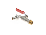 Ридан BVR-CR 065B8300RG — Кран шаровой ГОСТ спускной под шланг PN10 DN15; Т -20 ℃ ...+95 ℃; материал корпуса латунь