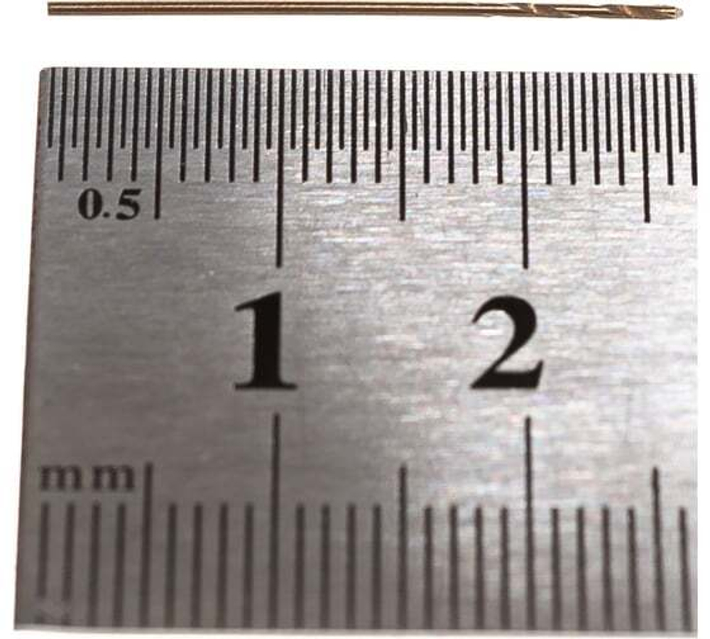 Сверло по металлу (0.7х9х28 мм; ц/х; Р6М5К5; А1; 135 град) GRIFF a112007