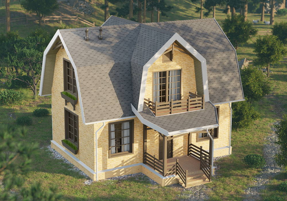 Софит Lux, T4 с центральной перфорацией, кедр
