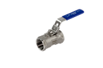 Ридан BVS-R 082X4607R — Шаровый кран резьбовой DN50 PN63, с рукояткой, корпус — коррозионностойкая сталь, шар — коррозионностойкая сталь AISI316; уплотнение по шару R-PTFE (15% C)