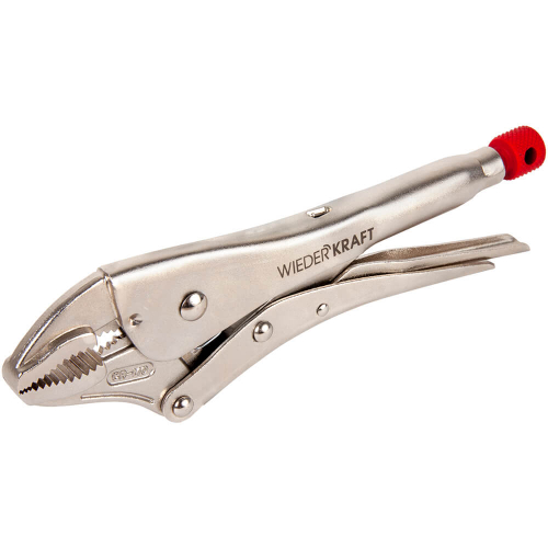 WDK-65104  Зажим закругленный с фиксатором.