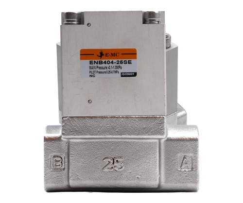 Клапан с пневмоуправлением из нержавеющей стали ENB104-08SE-B