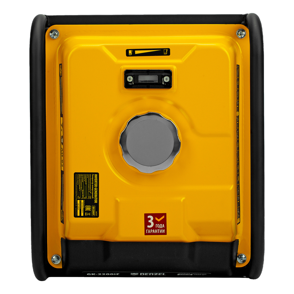 Генератор инверторный GK-2200iF, 2,2 кВт, 230 В, ручной старт DENZEL