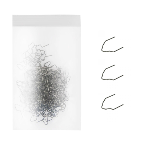 WDK-65083 Скобы с внешним углом для ремонта пластиковых деталей 0,8 мм. Упаковка 100 шт