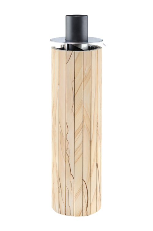 Дымоход Ферингер экономайзер Окаменевшее дерево цельный ф 115 мм L=1,0 м