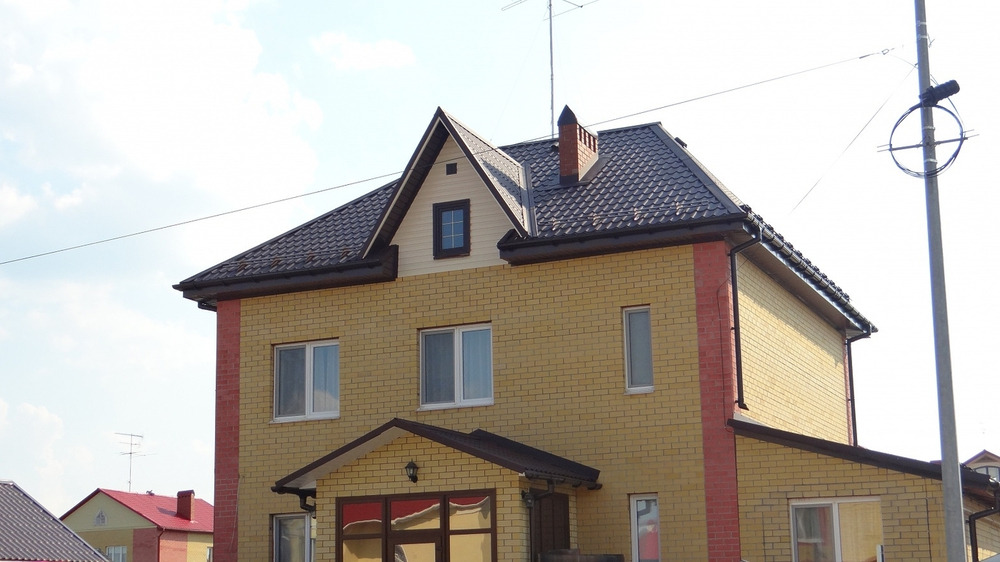 Кронштейн желоба Lux, шоколад