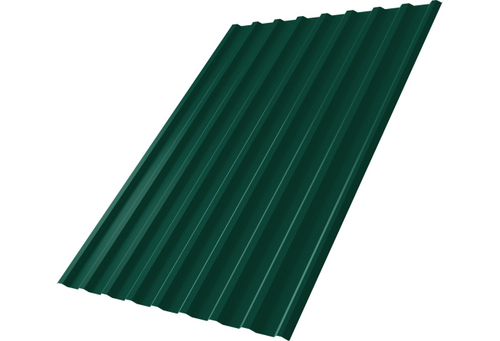 Профнастил C20R 0,5 Satin с пленкой RAL 6005 зеленый мох