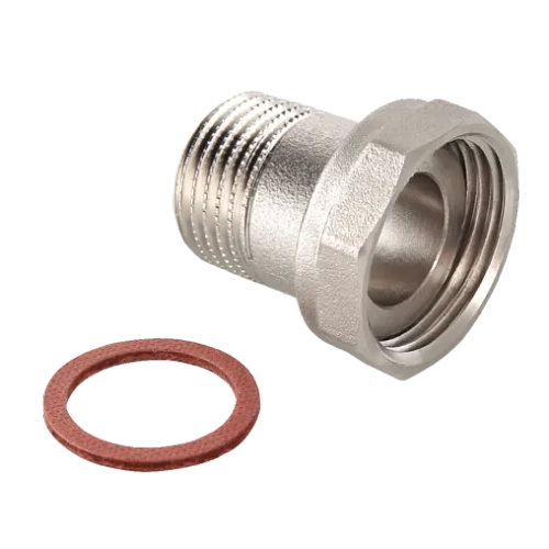 Полусгон прямой с накидной гайкой ½"н x ½"нг Valtec VTr.613.N.0404