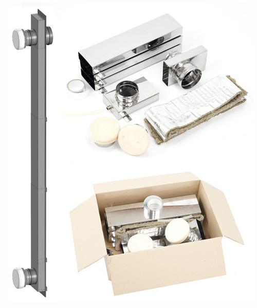 Комплект вентиляции для бани и сауны «ТиС ВЕНТ-С» (горизонтальная)